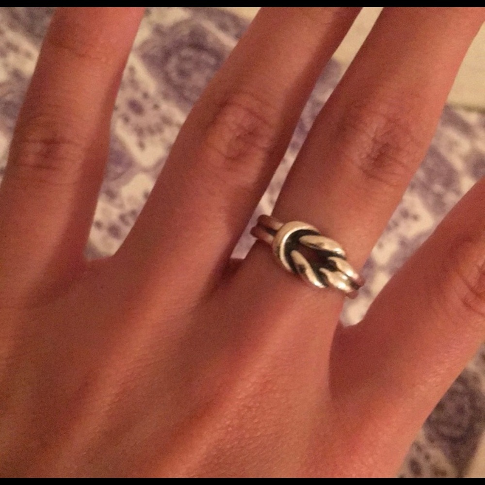 James Avery Love knot ring